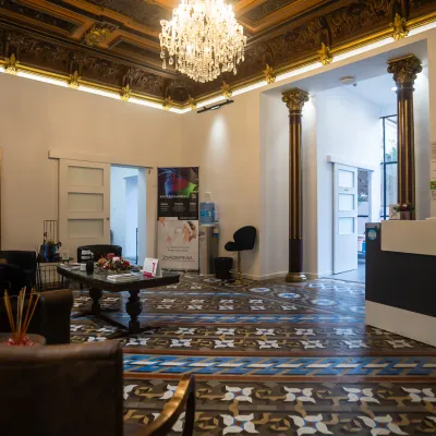 Interior de la clínica Dentiplanet en Barcelona