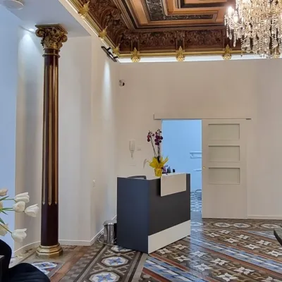 Detalle del interior de la clínica Dentiplanet